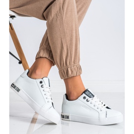 Zapatillas de mujer Big Star II274031 blanco 4