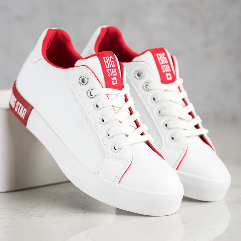 Zapatillas de mujer Big Star II274032 blanco 2