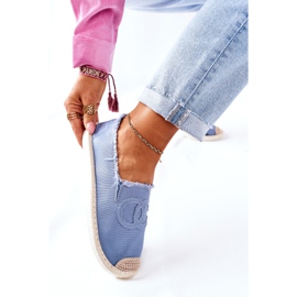 PS1 Alpargatas Classic Blue Flaure para mujer azul 3