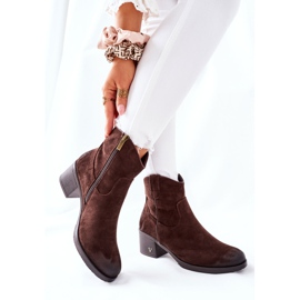 Vinceza Botas cálidas de ante marrón para mujer Hillbrook 3