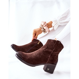Vinceza Botas cálidas de ante marrón para mujer Hillbrook 6