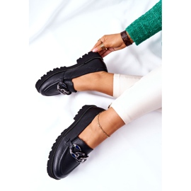 Nicole Mocasines Mujer Piel Negro Sthonto 8