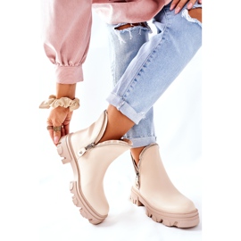FI1 Botines de Mujer con Recortes Beige Rhythm 2 FI1 Botines de Mujer con Recortes Beige Rhythm 2