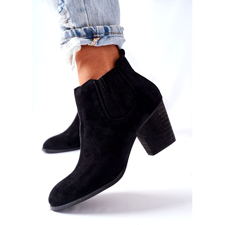 Botas de ante clásicas para mujer Black Flashbrook negro 4 Botas de ante clásicas para mujer Black Flashbrook negro 4