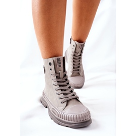 Botas de montaña para mujer Big Star II274350 Gris 2