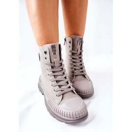 Botas de montaña para mujer Big Star II274350 Gris 5