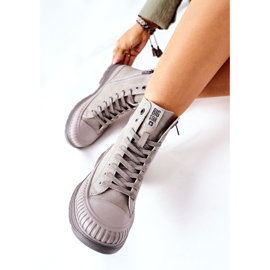 Botas de montaña para mujer Big Star II274350 Gris 6