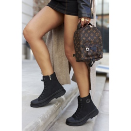Botas de montaña para mujer Big Star II274351 Negro 7
