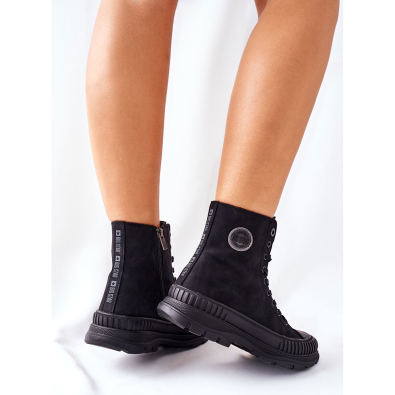 Botas de montaña para mujer Big Star II274351 Negro 1