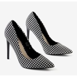 Stilettos Kruse en blanco y negro para mujer 1 Stilettos Kruse en blanco y negro para mujer 1