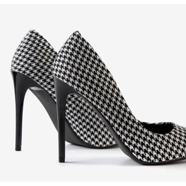 Stilettos Kruse en blanco y negro para mujer 2