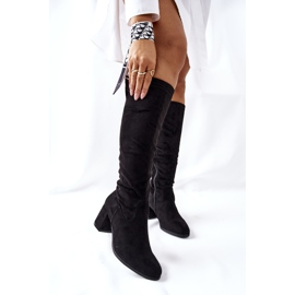 Vinceza Botas De Mujer Con Tacón Alto Ante Negro Newferry 1 Vinceza Botas De Mujer Con Tacón Alto Ante Negro Newferry 1