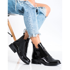 Filippo Botas lacadas con estilo negro 2 Filippo Botas lacadas con estilo negro 2