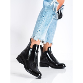 Filippo Botas lacadas con estilo negro 3