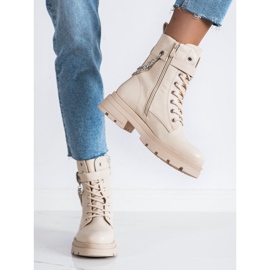 Bestelle Trabajadores de moda con cadena beige 5