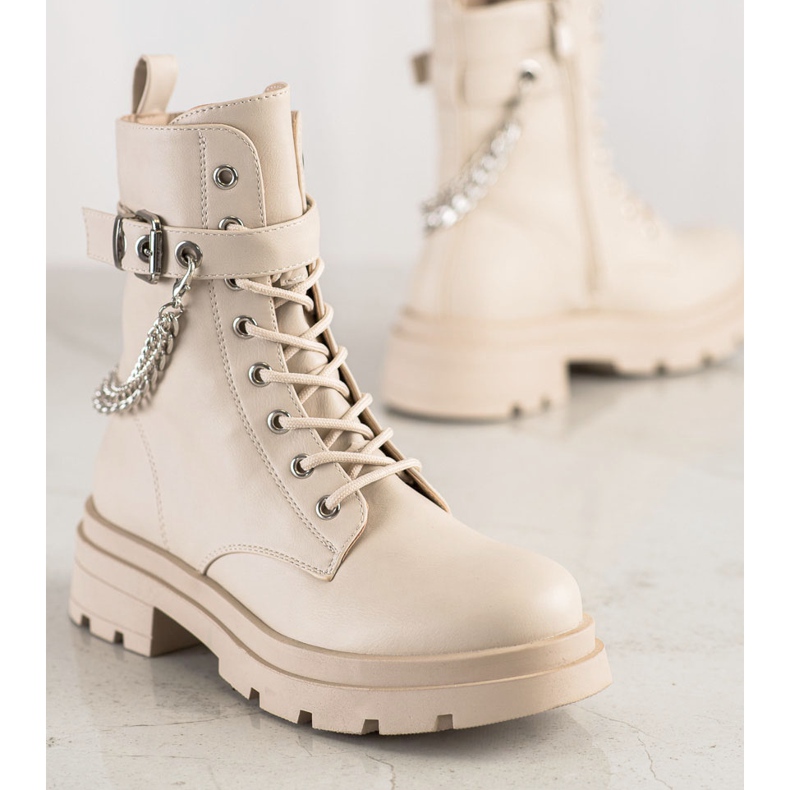 Bestelle Trabajadores de moda con cadena beige 1