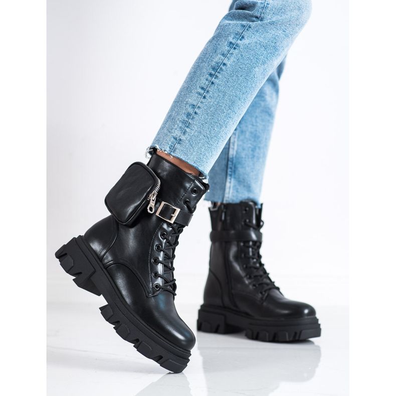 Bestelle Vokrery negro con bolsillo 2