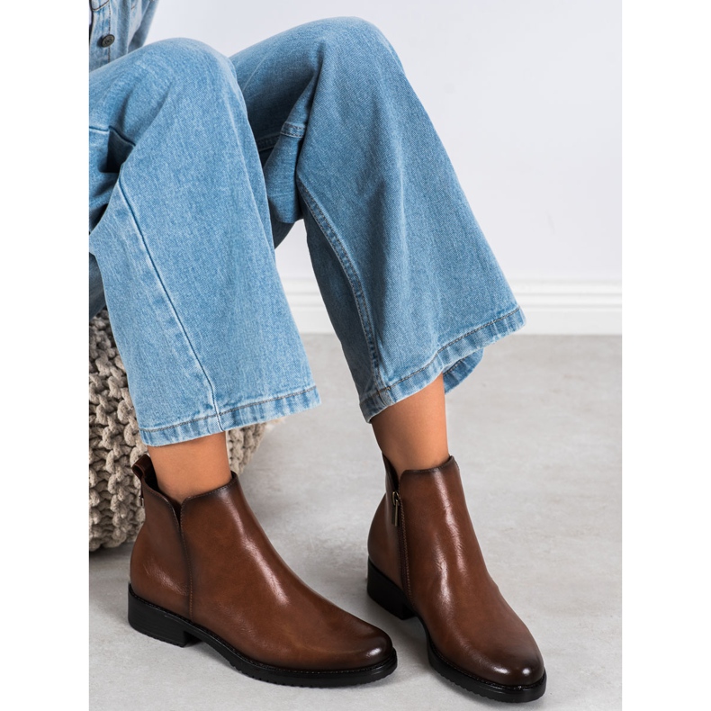 Botas VINCEZA clásicas marrón 1