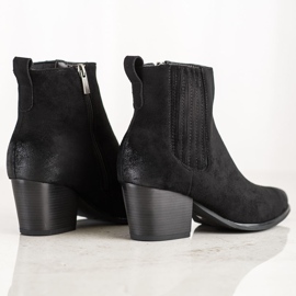 VINCEZA Botas Casual Negras negro 4