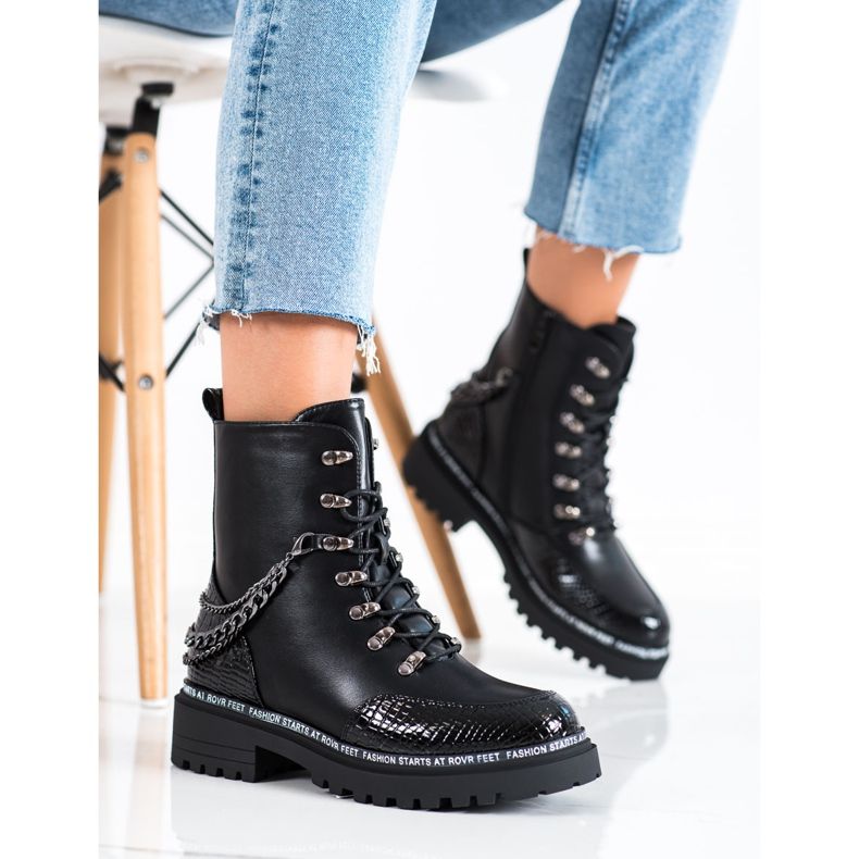 S. BARSKI Trabajadores con cadena de S. Bararski negro 2