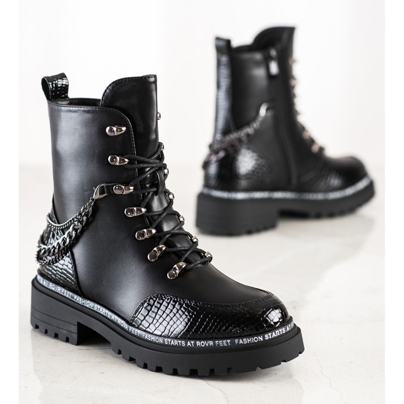 S. BARSKI Trabajadores con cadena de S. Bararski negro 1