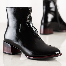 S. BARSKI Botas elegantes con cremallera S.BARSKI negro 1