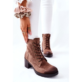 Vinceza De Mujer Botas Con Tacón Gamuza Caliente Beige Dunaff marrón 1 Vinceza De Mujer Botas Con Tacón Gamuza Caliente Beige Dunaff marrón 1