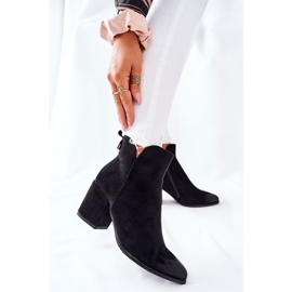 Vinceza Botas De Mujer Con Tacón Ante Negro Carrick 2