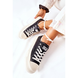 Zapatillas de mujer con aislamiento GOE II2N4035 Negro blanco 6