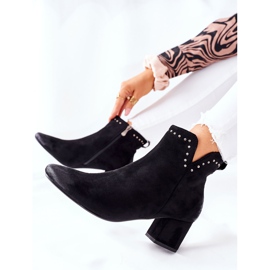 Vinceza Botas de Mujer Ante Negro Brinlack 4