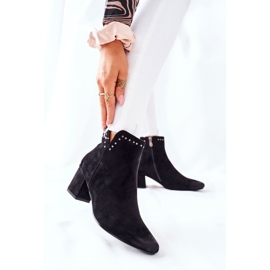 Vinceza Botas de Mujer Ante Negro Brinlack 2