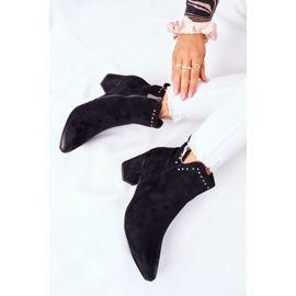 Vinceza Botas de Mujer Ante Negro Brinlack 6