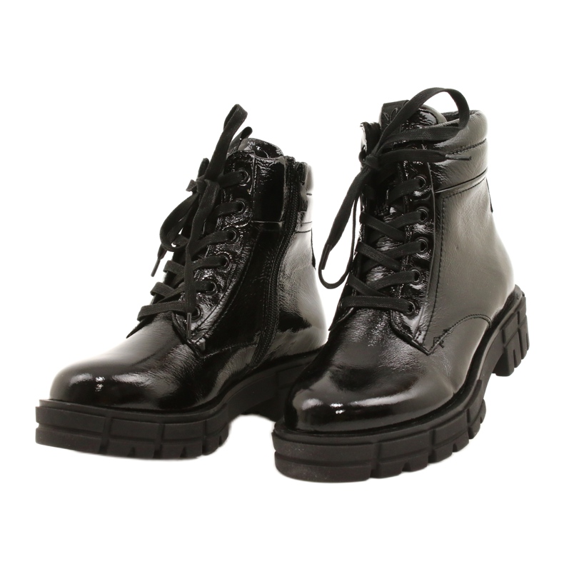 Botas Mujer Caprice 9-25252-27 017 Negro Lacado 2