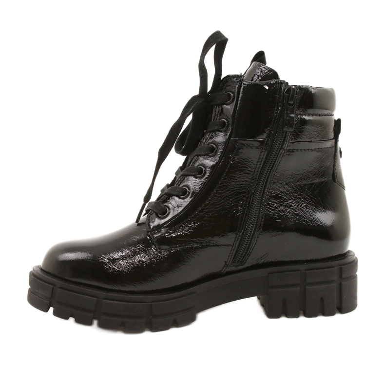 Botas Mujer Caprice 9-25252-27 017 Negro Lacado 1