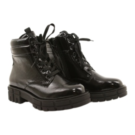 Botas Mujer Caprice 9-25252-27 017 Negro Lacado 4