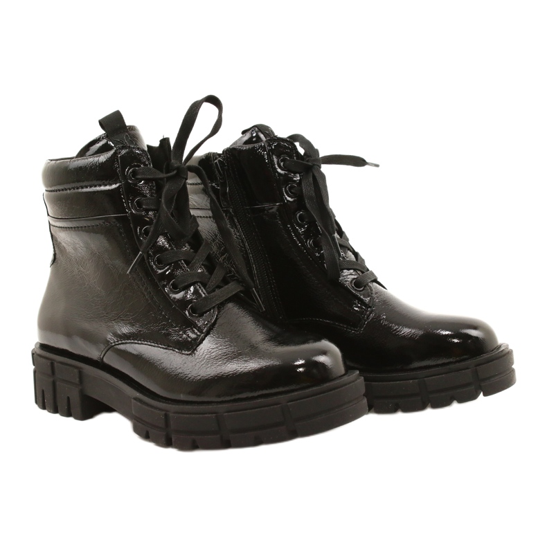 Botas Mujer Caprice 9-25252-27 017 Negro Lacado 4