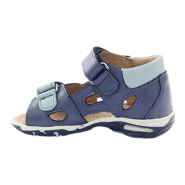Sandalias de cuero de Bartuś azul 2 Sandalias de cuero de Bartuś azul 2