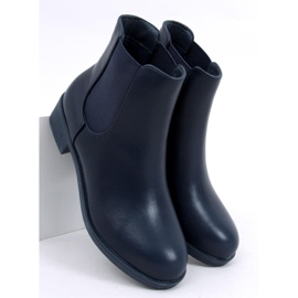 BM Botines Chelsea clásicos para mujer azul marino 6217 Navy 2