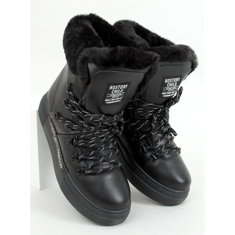 Botas de nieve para mujer negras 2C9XX835-5 Black negro 1