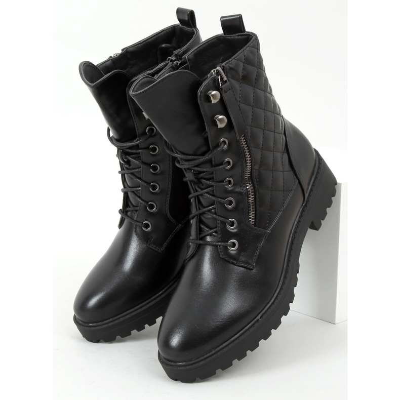 Trabajadores acolchados negros XJ-65 Negro 1