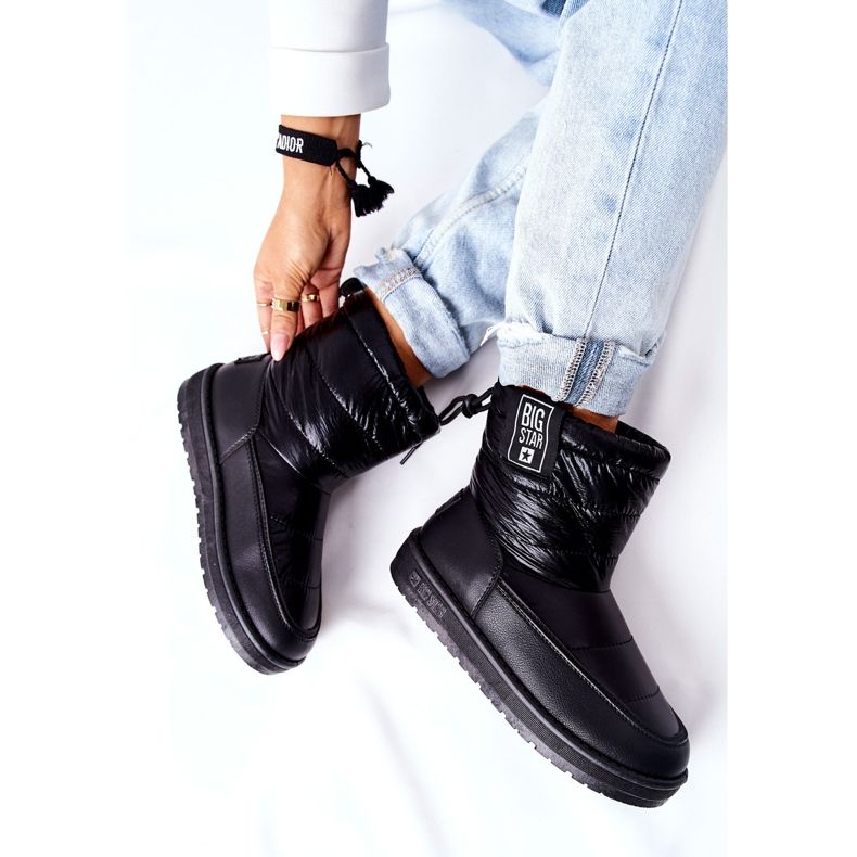 Botas de nieve para mujer Big Star II274120 Black negro 1