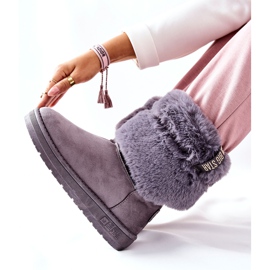 Botas de nieve para mujer Big Star II274128 Gris 3