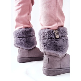 Botas de nieve para mujer Big Star II274128 Gris 1
