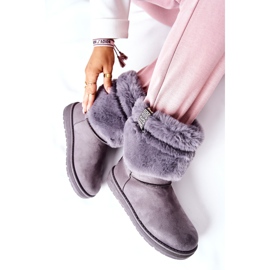 Botas de nieve para mujer Big Star II274128 Gris 2