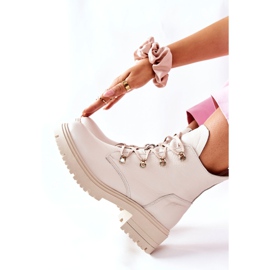 Botas Mujer Ante Beige Nicole 2674 3