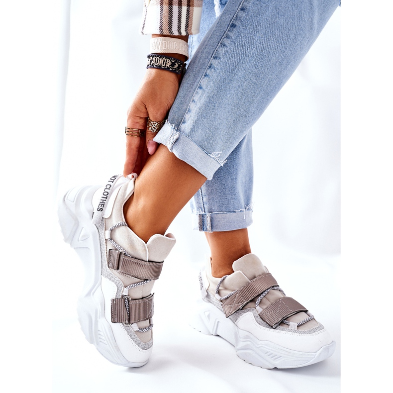 NAVY DOT Zapatos Deportivos De Mujer Deportivos Plateados Katerini plata 1