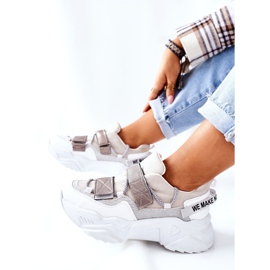 NAVY DOT Zapatos Deportivos De Mujer Deportivos Plateados Katerini plata 5