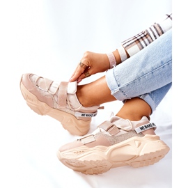 NAVY DOT Calzado deportivo de mujer Sneakers Beige Katerini 5