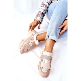 NAVY DOT Calzado deportivo de mujer Sneakers Beige Katerini 6