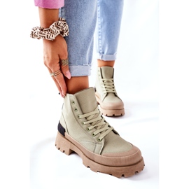 PS1 Botas de Mujer Verde Cualquiera 1